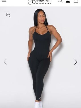 Bombshell Sportswear Black Sculpt Bodysuit